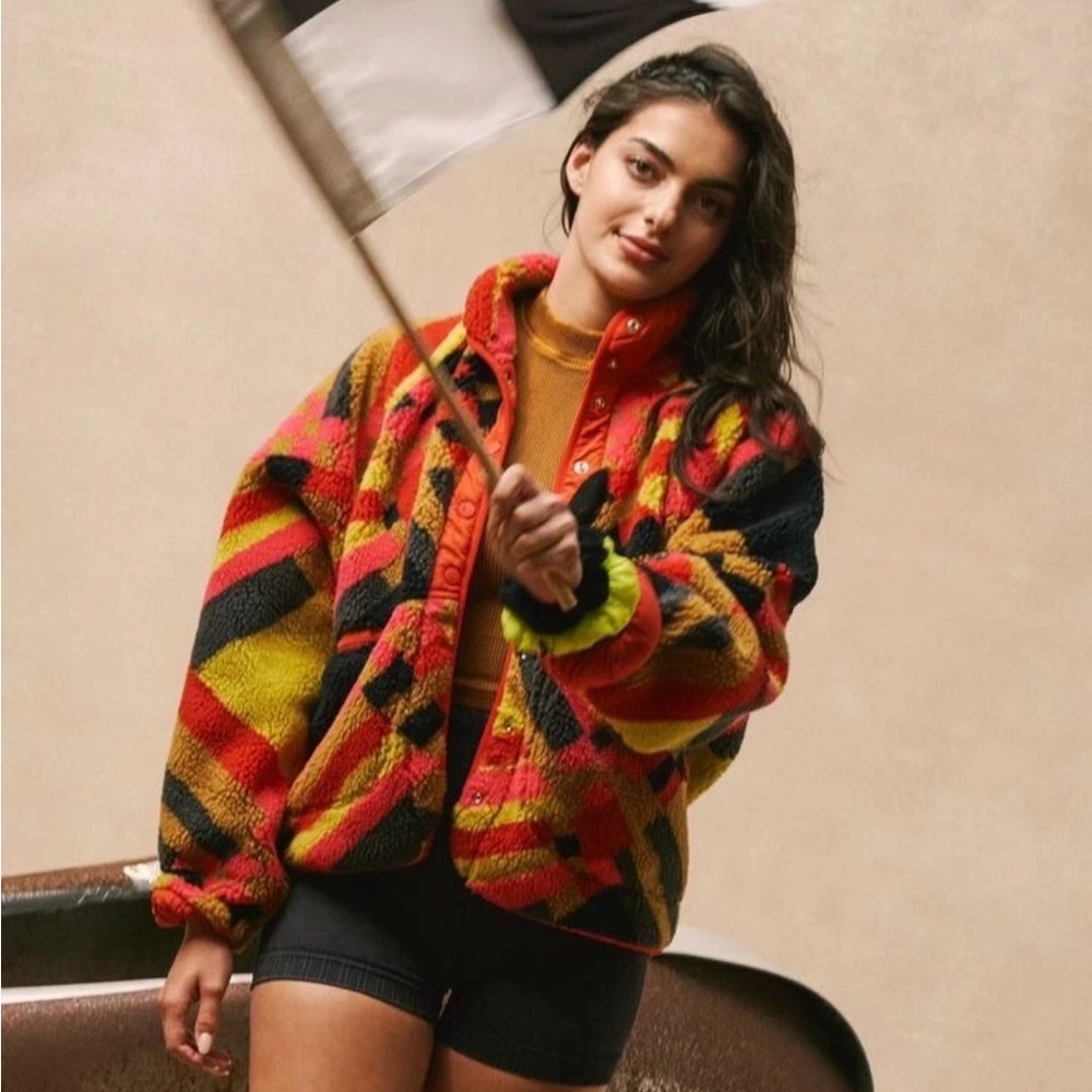 FP movement by free people hit the slopes in bright abstract size XS - Picture 3 of 6